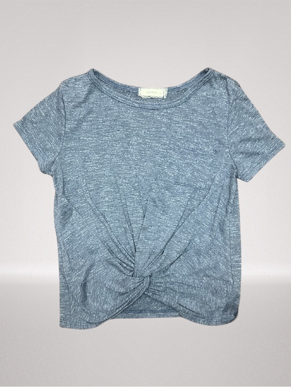 Soprano Girls Front Twist Top Blue Size 7/8 Small — FITS MORE LIKE 6